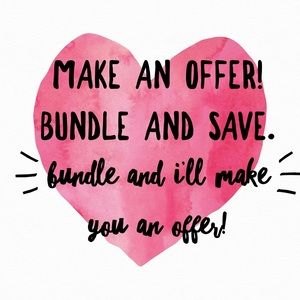 I accept most offers!